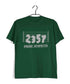 Mathematics Prime Suspects Nerd Wordplay Casual Graphic Printed T-Shirt for Men